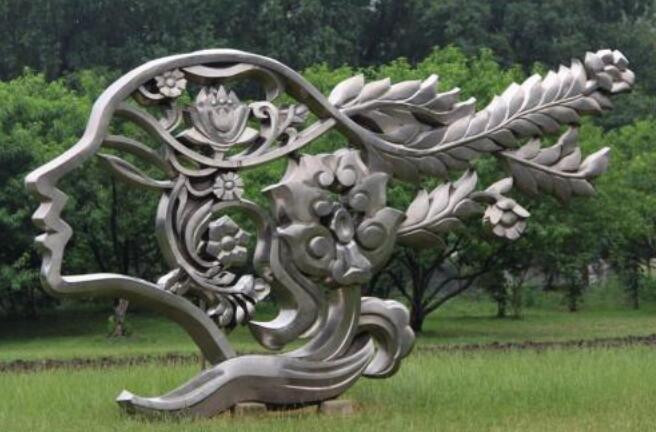 重庆不锈钢雕塑_重庆不锈钢景观雕塑，口碑好，做工精致(图1)